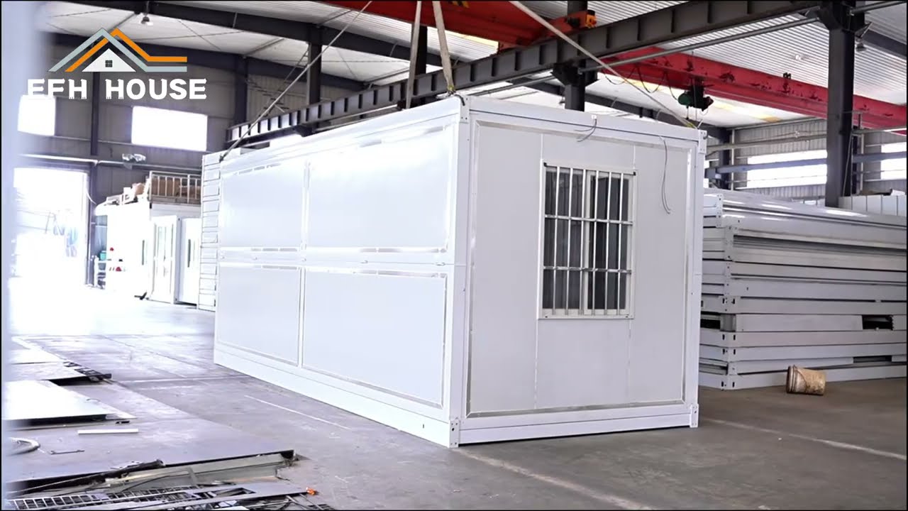 Folding Container House Installation guide #foldingcontainer #containerhouse  #smartconstruction